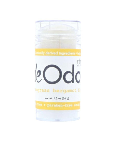 Lemongrass Bergamot DeOdor Stick by Rinse Bath & Body