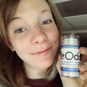 Rinse Rugged aluminum-free natural deodorant - all-day odor protection - alternate angle