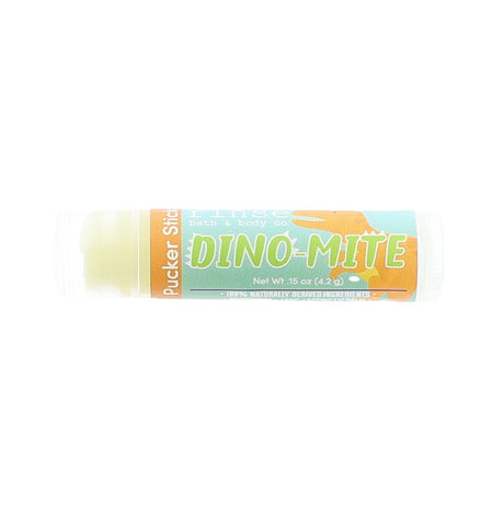 Rinse Dino Mite natural lip balm - long-lasting moisture