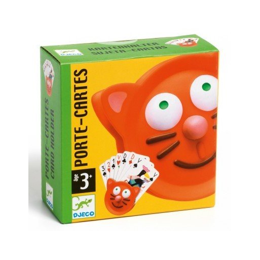 Djeco Card holder - Cat from Rinse - family-made since 2003