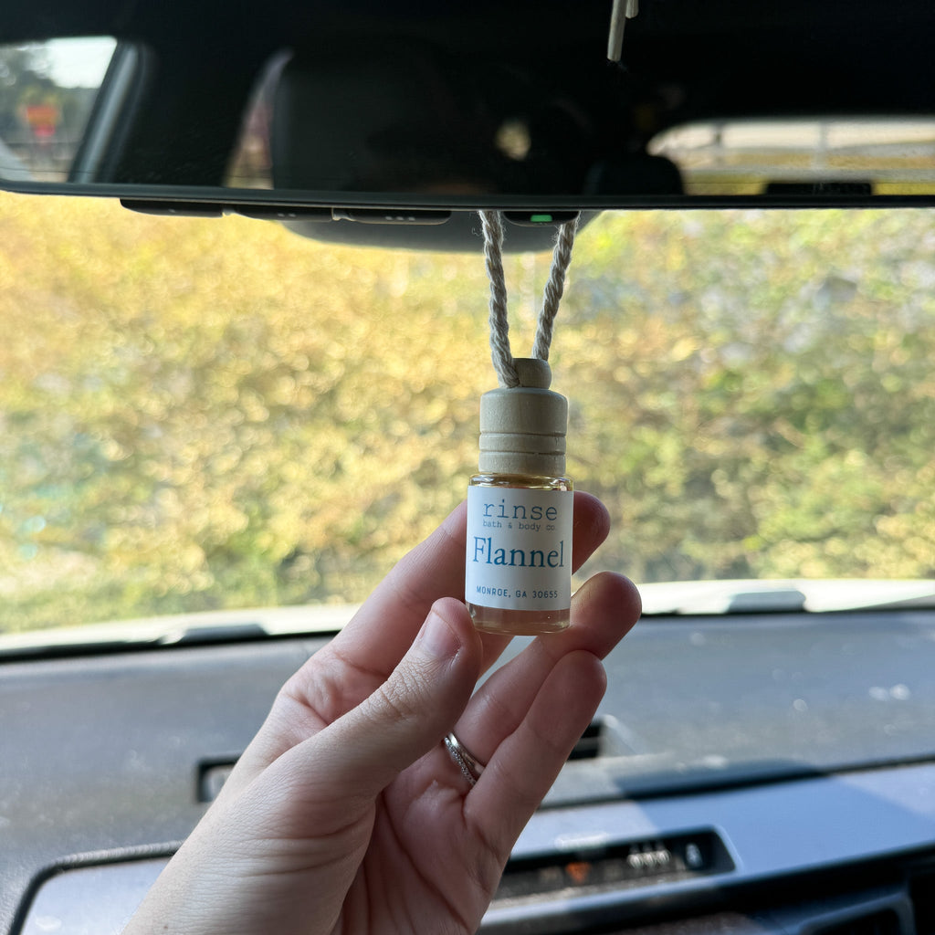 Flannel Car Diffuser - Rinse Bath & Body