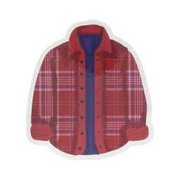 Flannel Shirt Sticker by Rinse Bath & Body