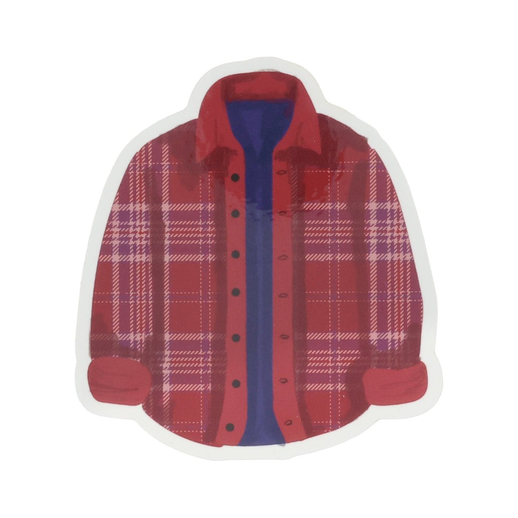 Flannel Shirt Sticker - Rinse Bath & Body