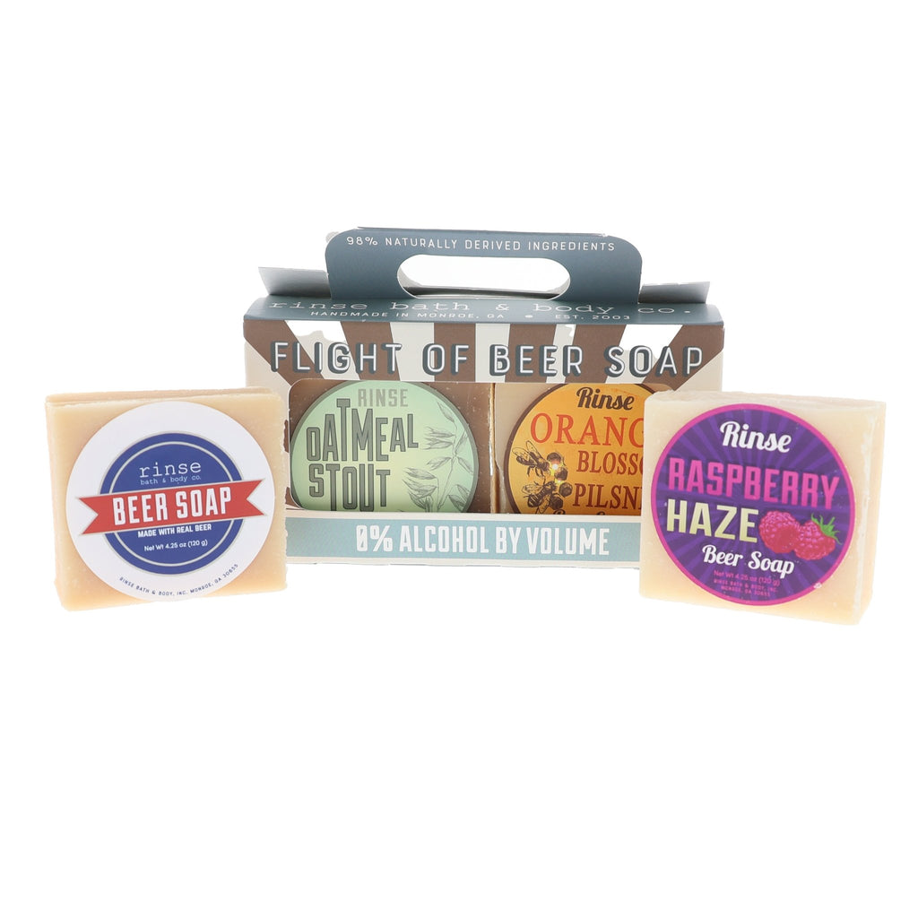 Flight of Beer Soap - Rinse Bath & Body