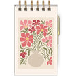 Rinse Spiral Notepad with Pen Flower Market - handmade with care - alternate angle