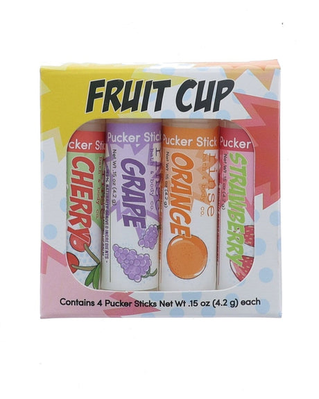 Rinse Fruit Cup natural lip balm - long-lasting moisture