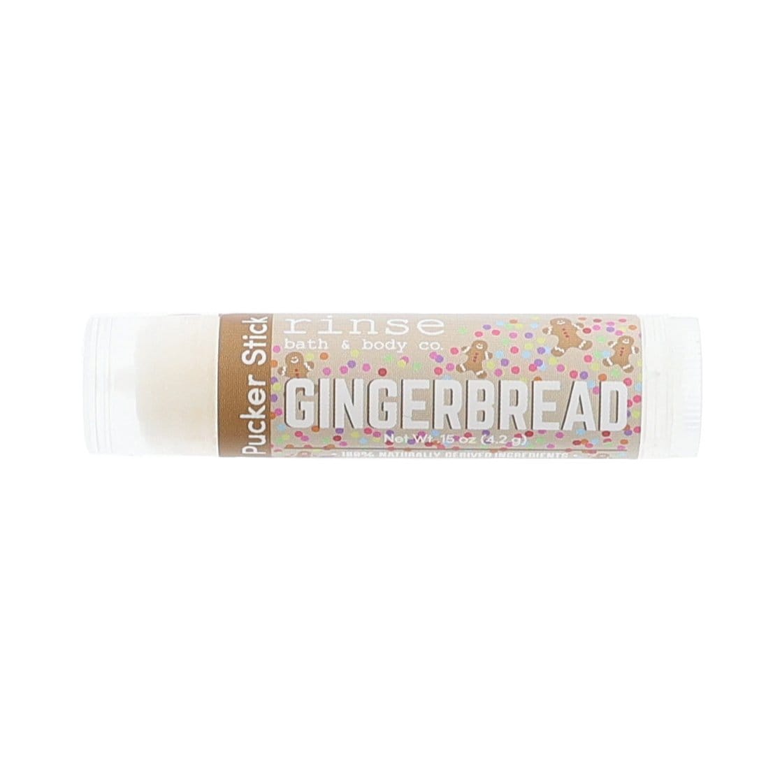 Gingerbread Lip Balm — featured in the Pucker Stick Display - Holiday Lip Balms