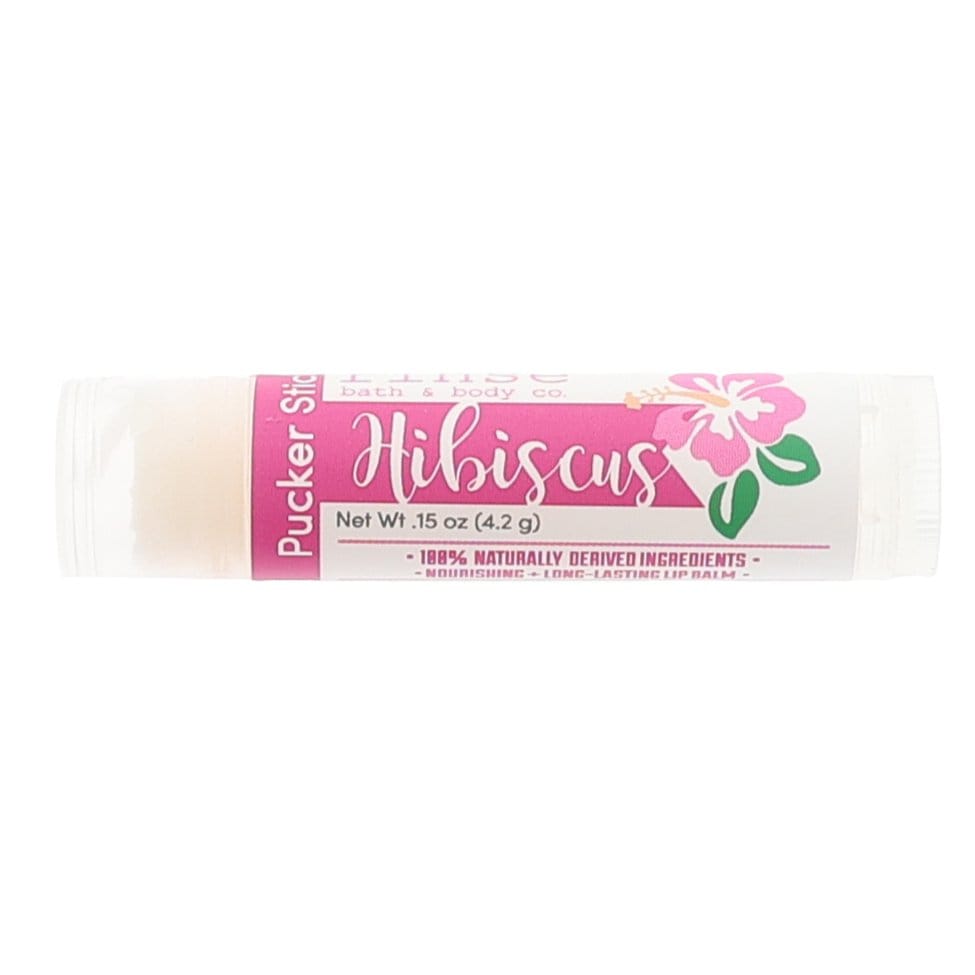 Natural natural lip balm | Hibiscus | Rinse Bath & Body Co.