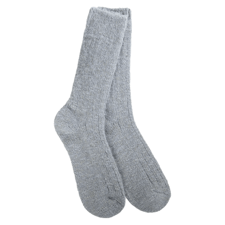 Holiday Ragg Feather Crew With Gold Lurex - Socks