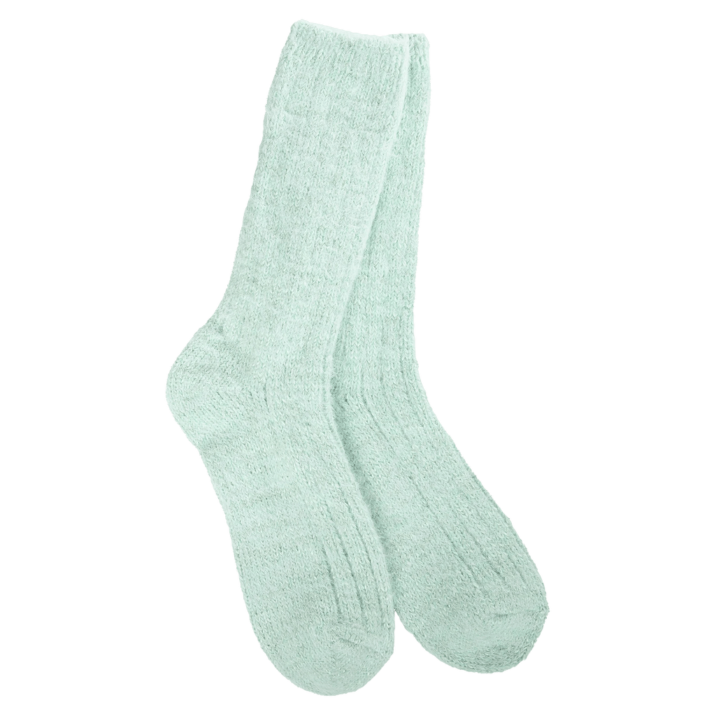 Holiday Ragg Feather Crew With Gold Lurex - Green - Rinse Bath & Body