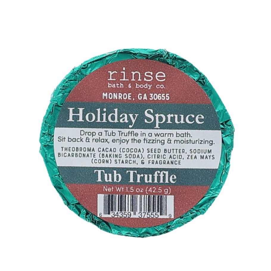 Holiday Spruce Tub Truffle - Rinse Bath & Body