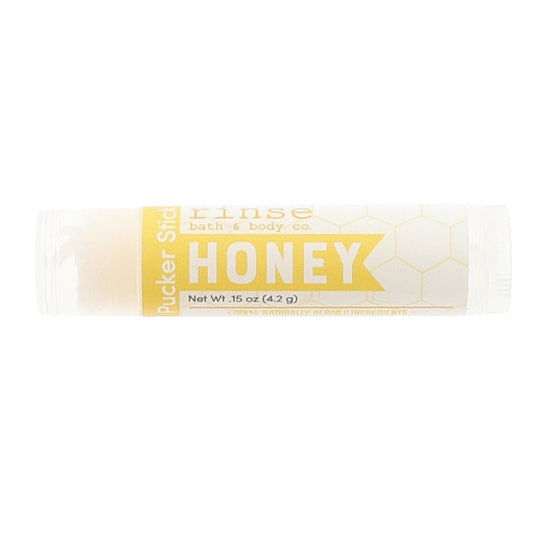 natural lip balm in Honey by Rinse Bath & Body