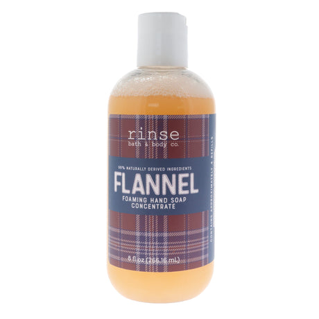 Handmade Flannel natural foaming hand soap - naturally derived