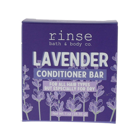 Rinse Lavender natural conditioner bar - detangling and smoothing