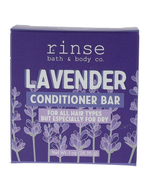 Rinse Lavender natural conditioner bar - detangling and smoothing