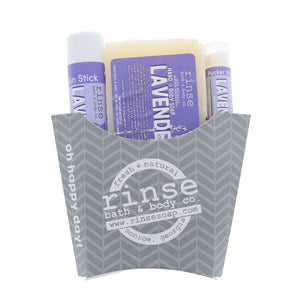 Rinse Lavender Fry Box Bundle - handmade natural product