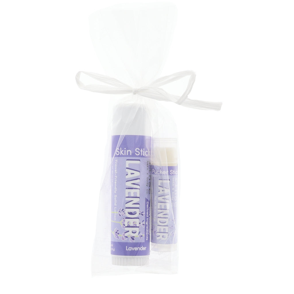 Lavender Pucker & Skin Stick Bundle - Rinse Bath & Body