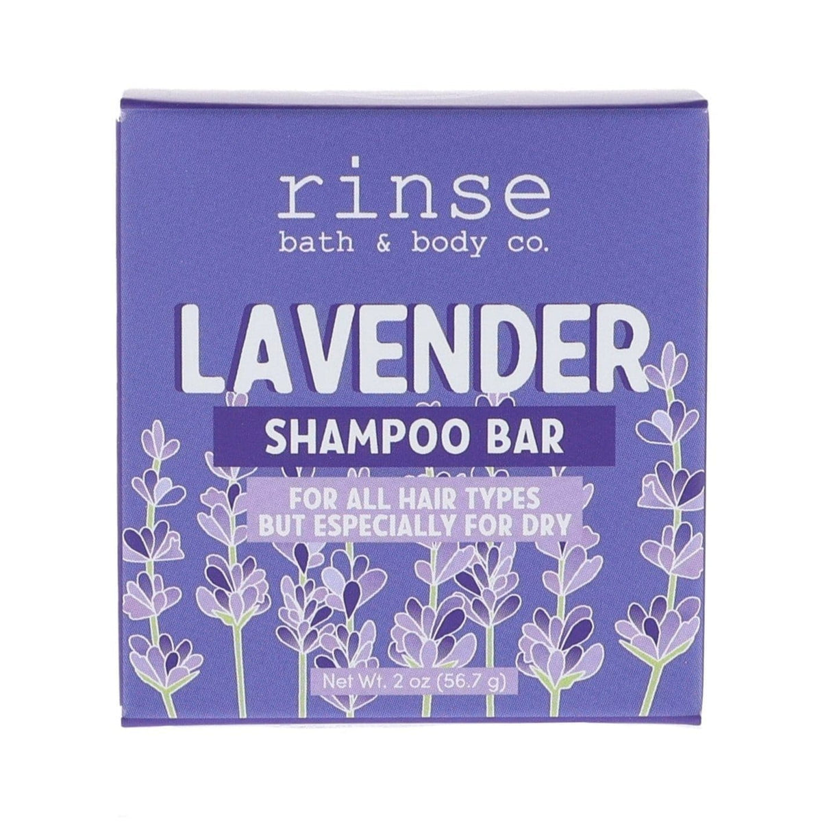 Solid Shampoo Bar | Lavender | Sulfate-Free | Rinse– Rinse Bath & Body