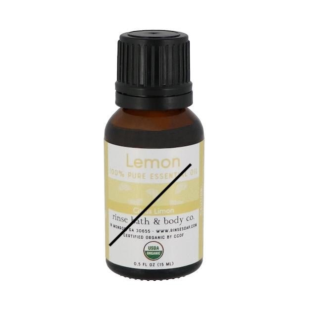 Lemon Essential Oil - Expired - Rinse Bath & Body