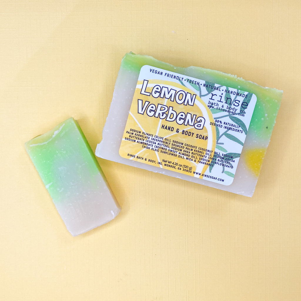 Lemon Verbena Soap Slice - Rinse Bath & Body