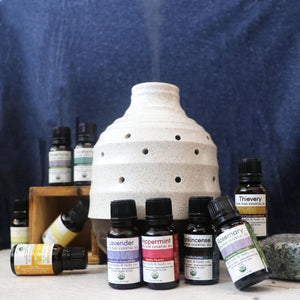 Rinse Certified Organic pure essential oil - therapeutic grade aromatherapy - lifestyle shot