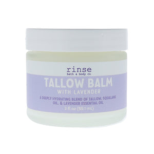 Rinse Tester - Tallow Balm - handmade natural product - alternate angle