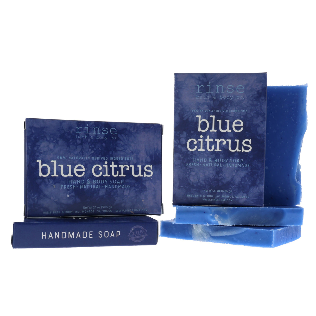 Rinse Tester - Mini Soap - handmade with care - texture close-up