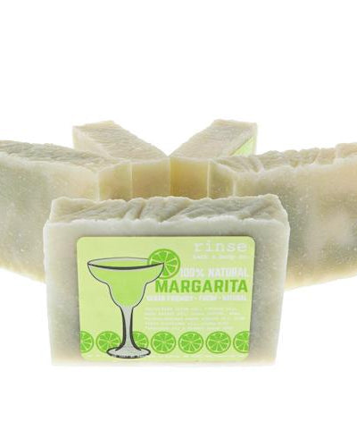 handmade natural bar soap in Margarita by Rinse Bath & Body