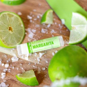 natural lip balm in Margarita by Rinse Bath & Body - detail view