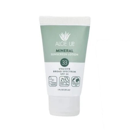 Mineral SPF33 Lotion - Aloe Up Sun - Rinse Bath & Body