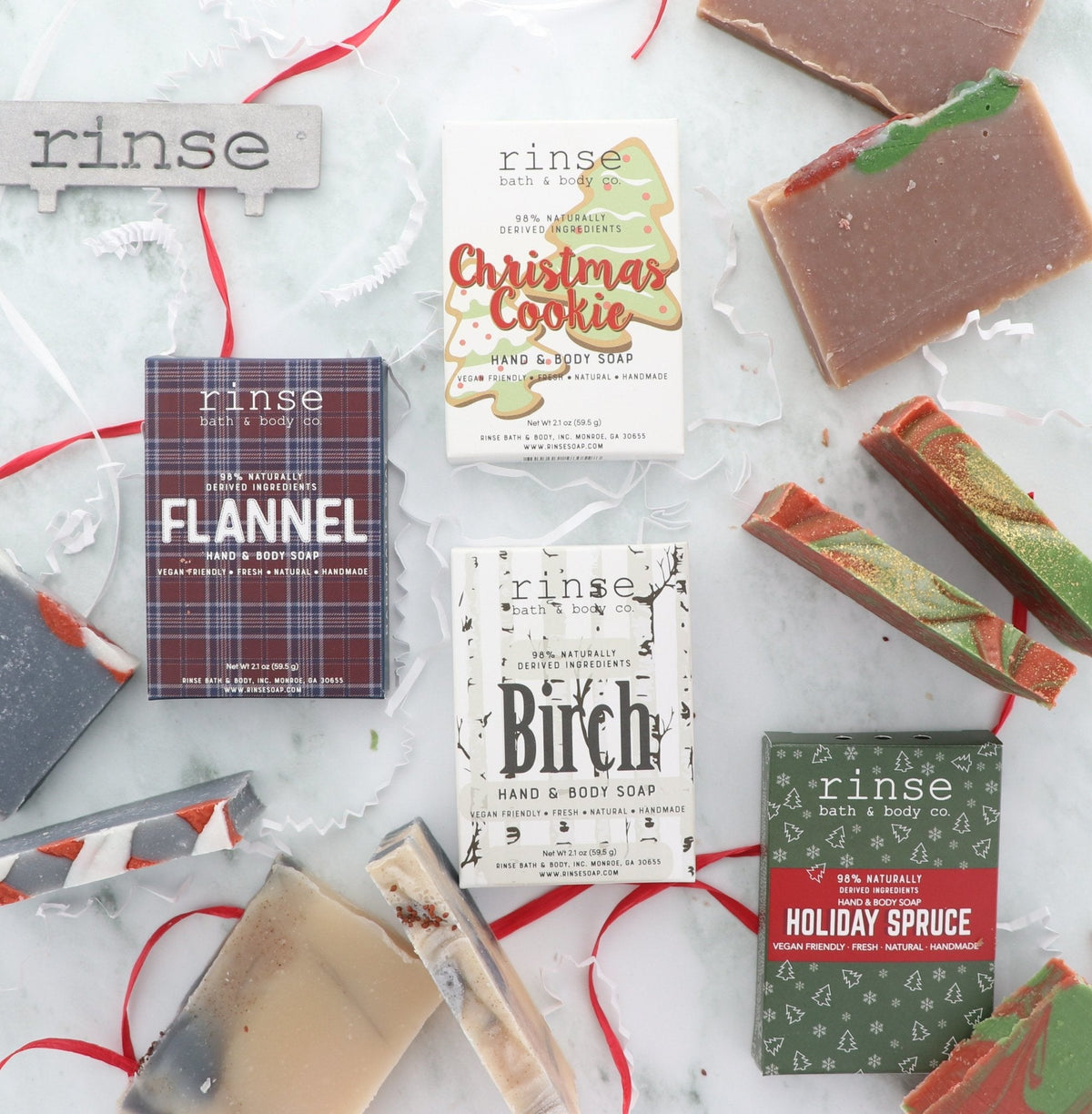 Mini Holiday Soaps — Rinse