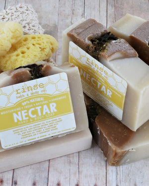 Nectar handmade natural bar soap by Rinse Bath & Body