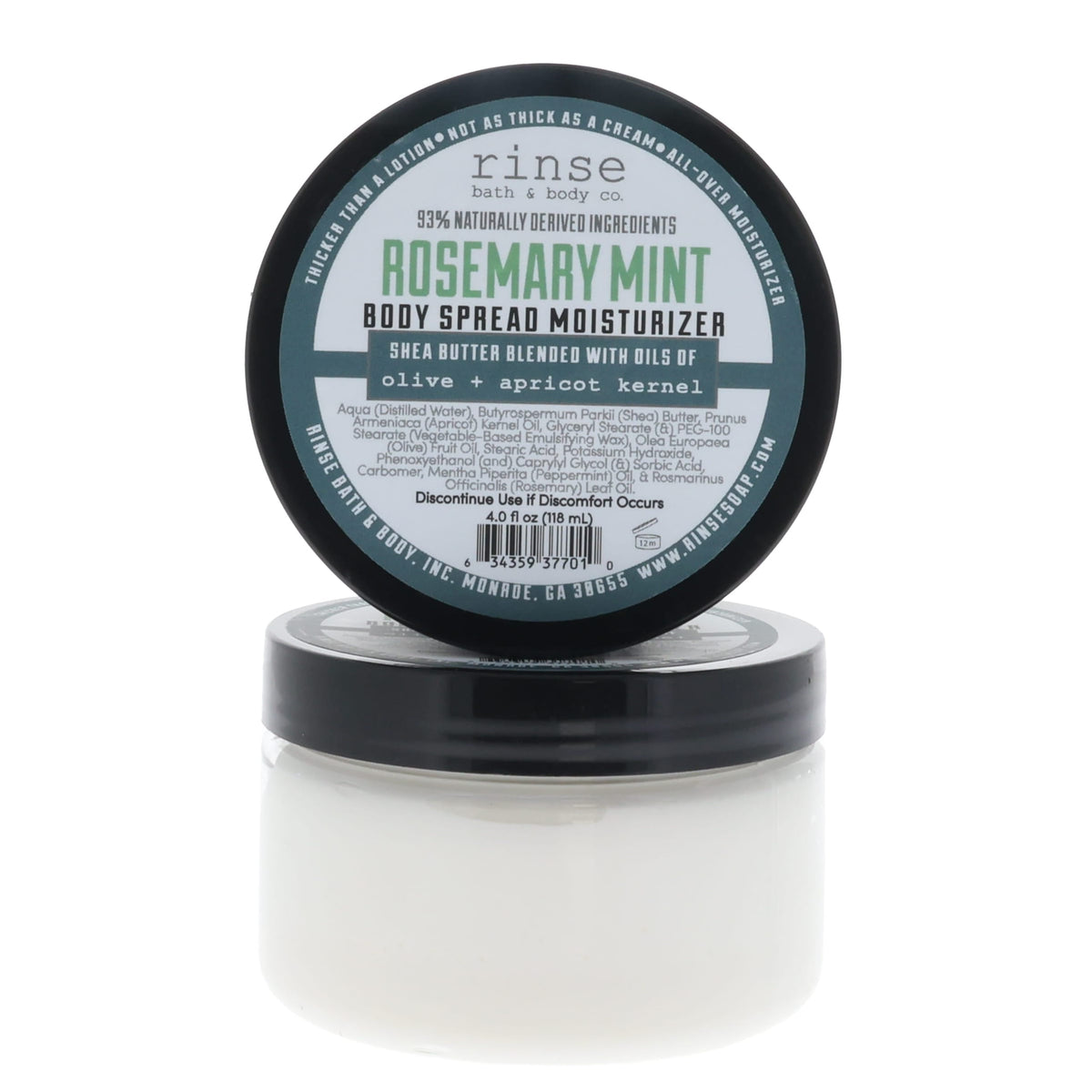 Natural Body Lotion | Body Spread | Rosemary Mint | Rinse – Rinse Bath ...