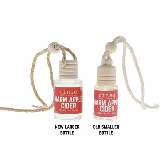 Warm Apple Cider Car Diffuser styled travel / cozy car — Rinse Bath & Body Co.