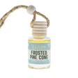 Natural natural car air freshener | Frosted Pine Cone | Rinse Bath & Body Co.