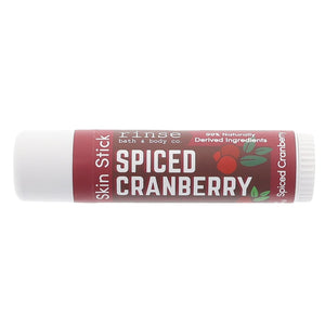 Spiced Cranberry solid lotion stick from Rinse - concentrated moisture bar