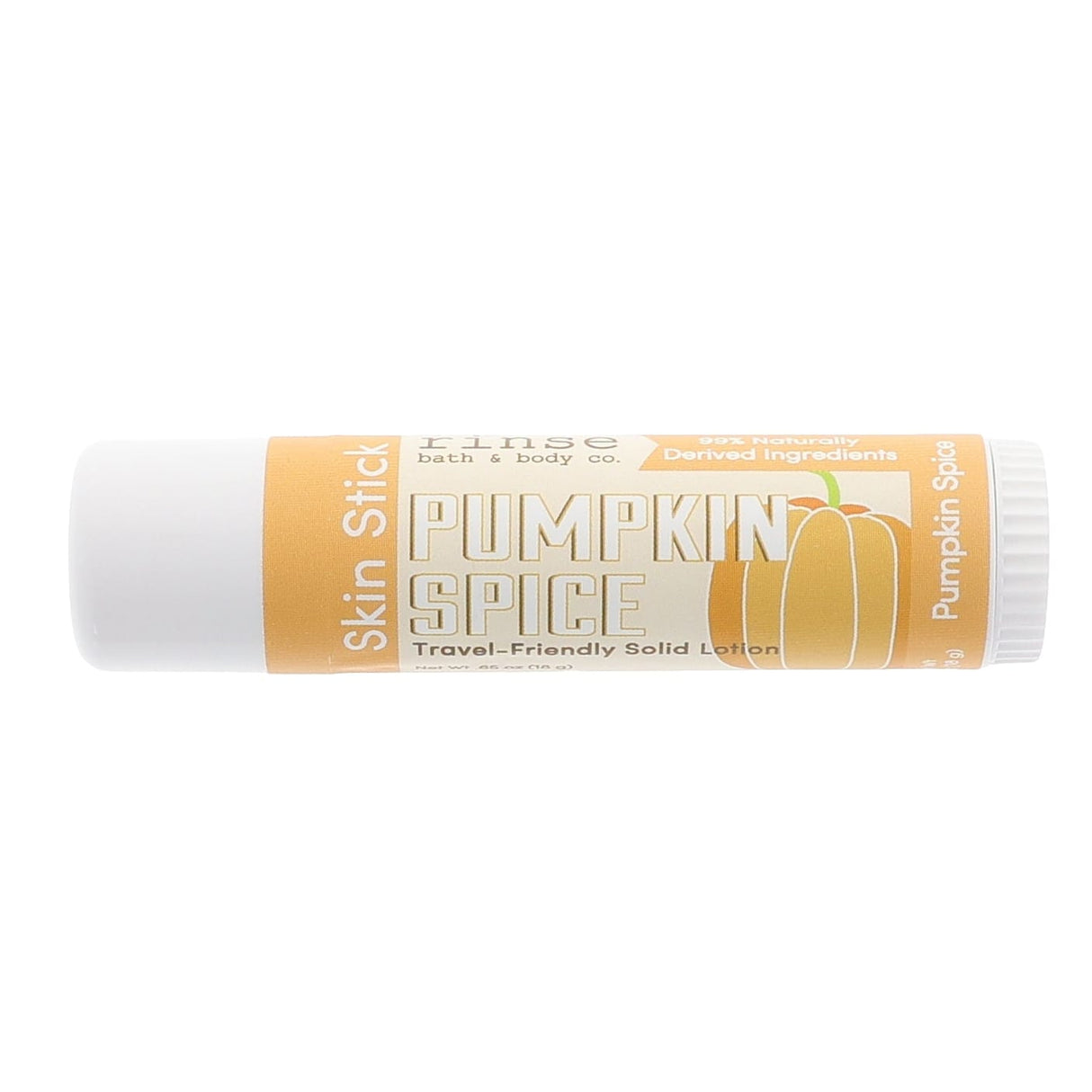 Handmade Pumpkin Spice solid lotion stick - naturally derived
