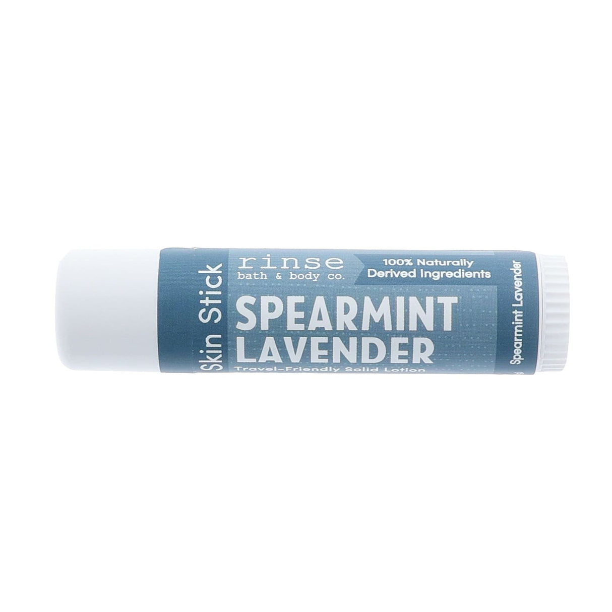 Natural solid lotion stick | Spearmint Lavender | Rinse Bath & Body Co.
