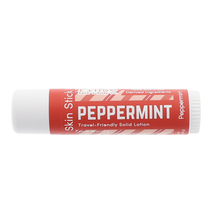 Handmade Peppermint solid lotion stick - naturally derived