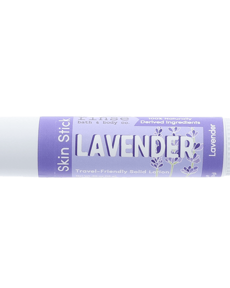 solid lotion stick in Lavender by Rinse Bath & Body
