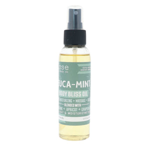 natural body oil in Euca Mint by Rinse Bath & Body