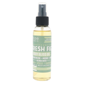 Rinse Fresh Fig natural body oil - lightweight moisture that absorbs fast