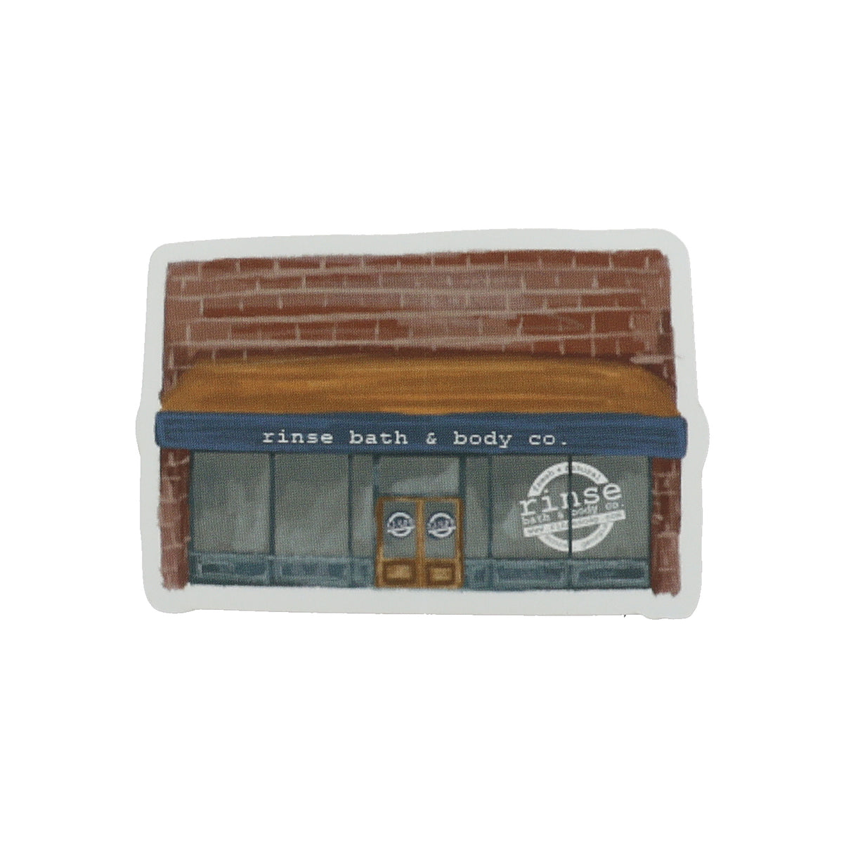 Rinse Storefront Sticker from Rinse - family-made since 2003