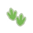 Dino Footprint Sticker by Rinse Bath & Body