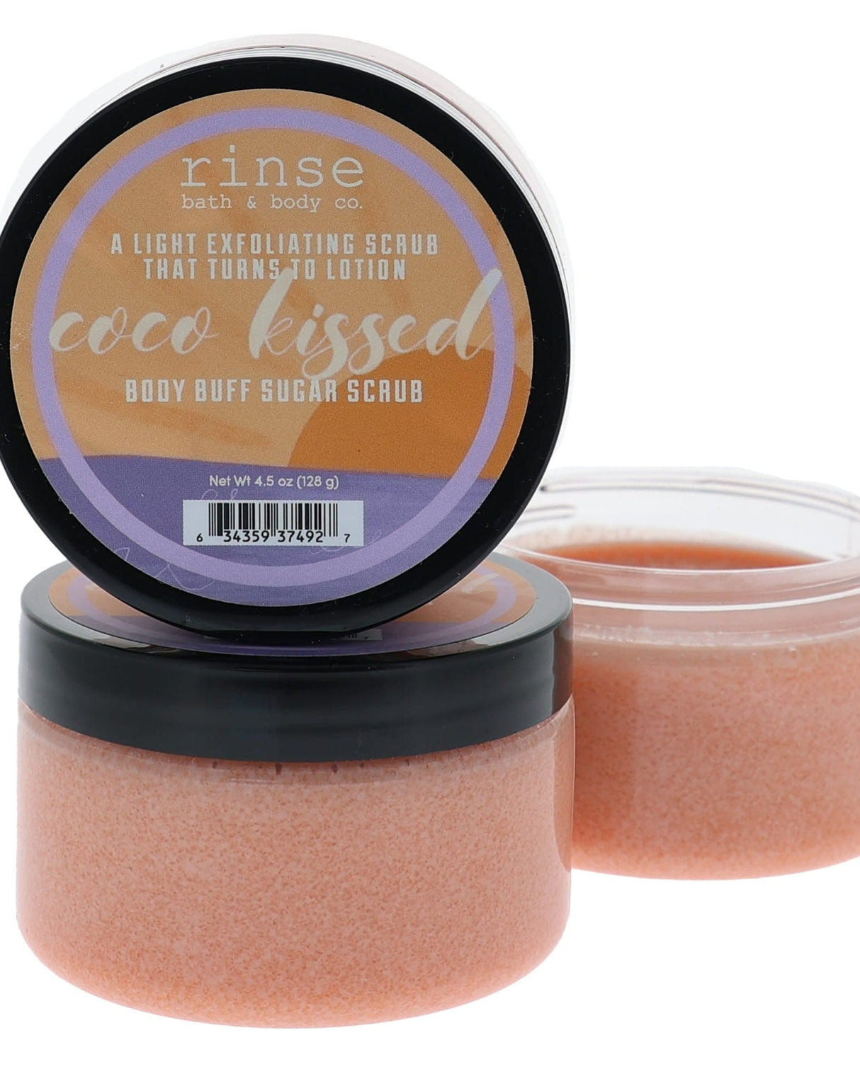 Coco Kissed sugar scrub by Rinse Bath & Body