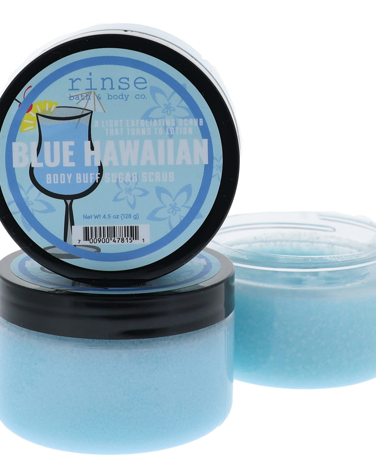 Blue Hawaiian sugar scrub by Rinse Bath & Body