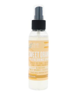 room and linen spray in Sweet Orange by Rinse Bath & Body