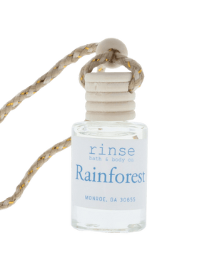 Rainforest car diffuser by Rinse Bath & Body
