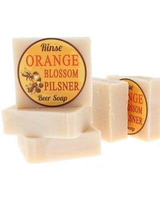 Handmade Orange Blossom Pilsner handmade natural bar soap - naturally derived