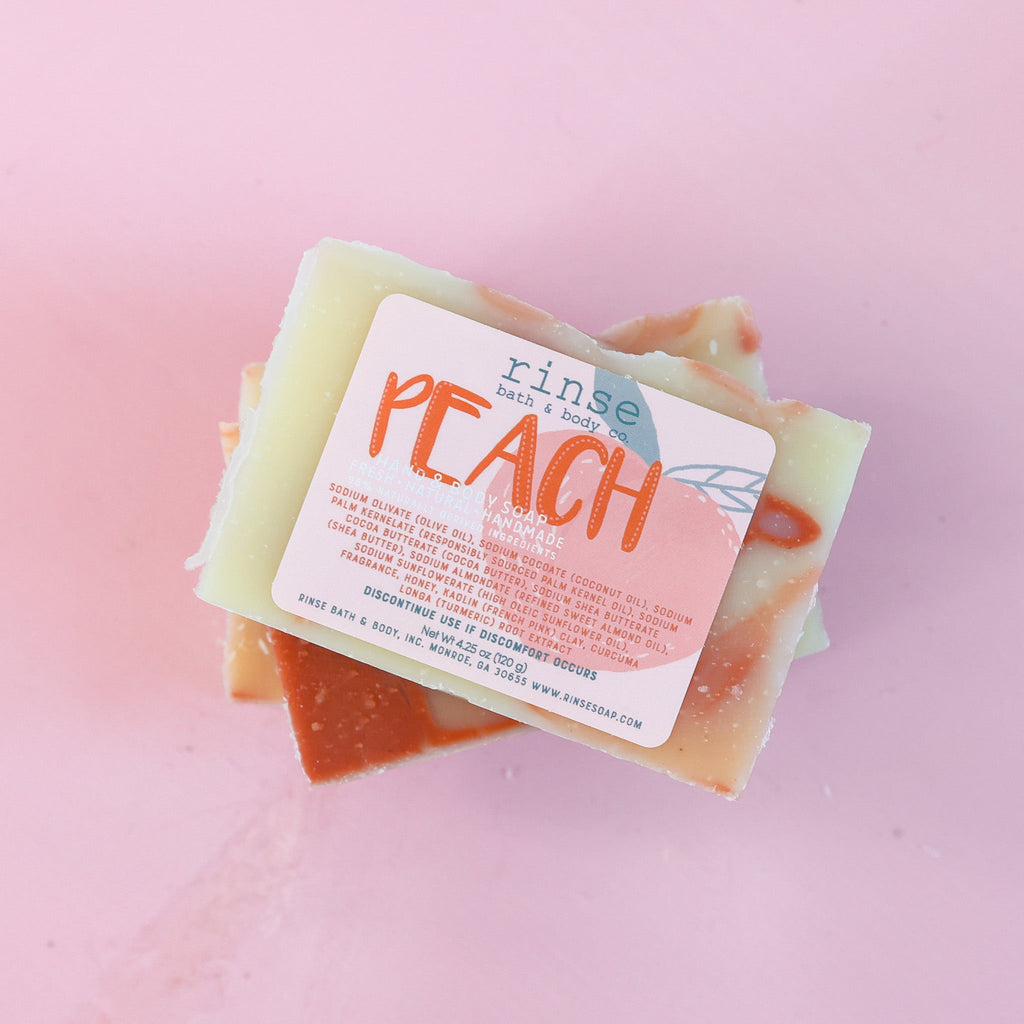 Peach Soap - Rinse Bath & Body